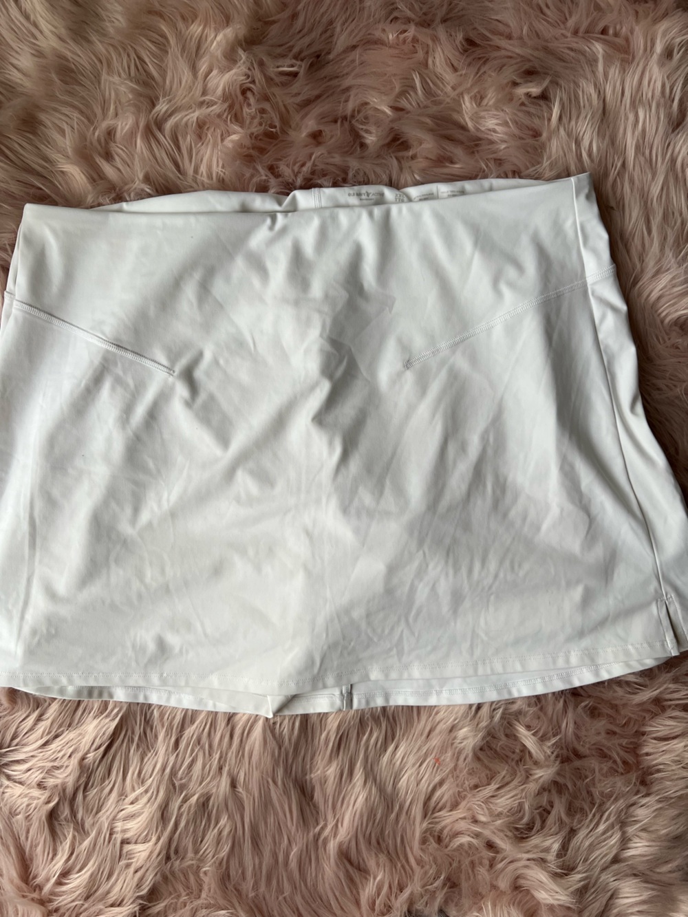 Old Navy White Mini Skort XXL